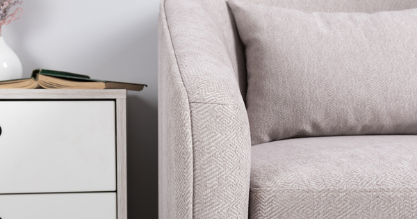 Кресло для отдыха Бернис ТК 442 шенилл пудровый