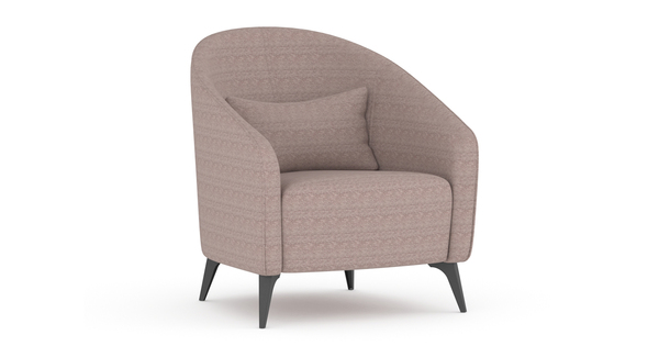Кресло для отдыха Бернис ТК 442 шенилл пудровый