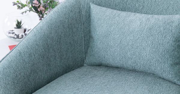 Кресло для отдыха Бернис ТК 443 шенилл серо-ментоловый