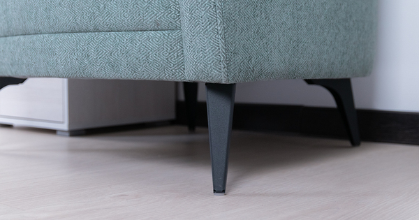 Кресло для отдыха Бернис ТК 443 шенилл серо-ментоловый