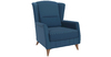 Кресло для отдыха Эшли ТК 191 велюр лазурный темный