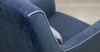 Кресло для отдыха Френсис ТК 263 велюр Амиго нэви серо-синий