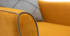 Кресло для отдыха Френсис ТК 265 велюр Амиго йеллоу золотистый желтый