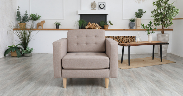 Кресло для отдыха Гарнет ТК 434 рогожка бежевый