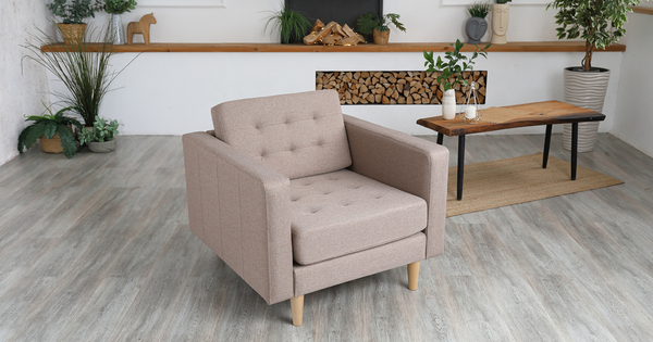 Кресло для отдыха Гарнет ТК 434 рогожка бежевый