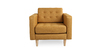 Кресло для отдыха Гарнет ТК 435 рогожка горчичный