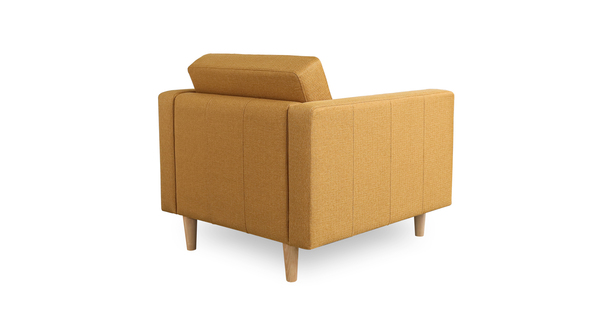 Кресло для отдыха Гарнет ТК 435 рогожка горчичный