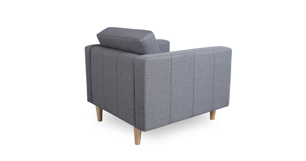 Кресло для отдыха Гарнет ТК 437 рогожка серый