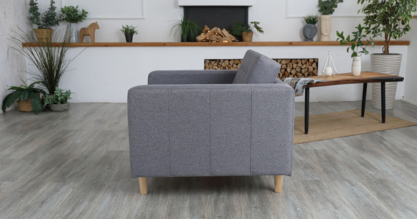 Кресло для отдыха Гарнет ТК 437 рогожка серый