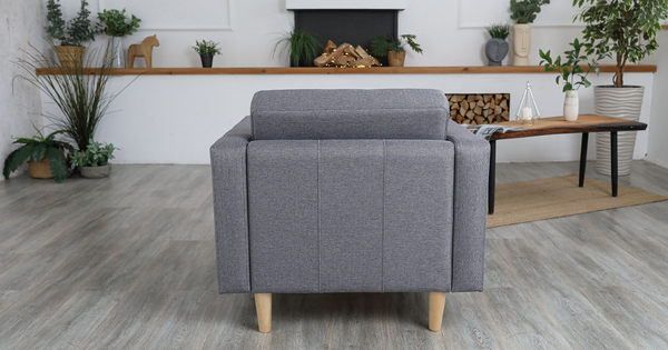 Кресло для отдыха Гарнет ТК 437 рогожка серый