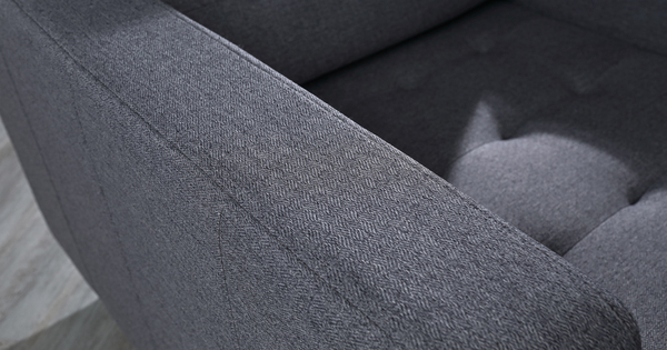 Кресло для отдыха Гарнет ТК 437 рогожка серый