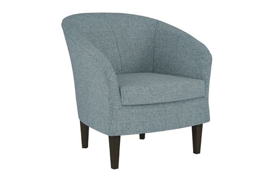 Кресло для отдыха Оскар рогожка Sherlock 975 серо-голубой