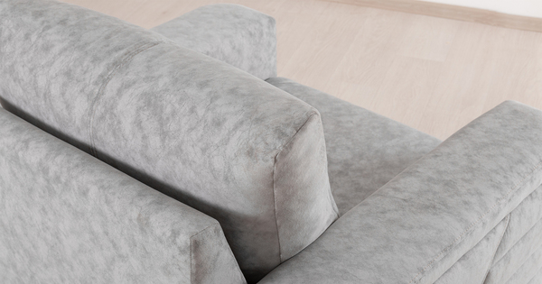 Кресло для отдыха Руди ТК 460 велюр светло-серый