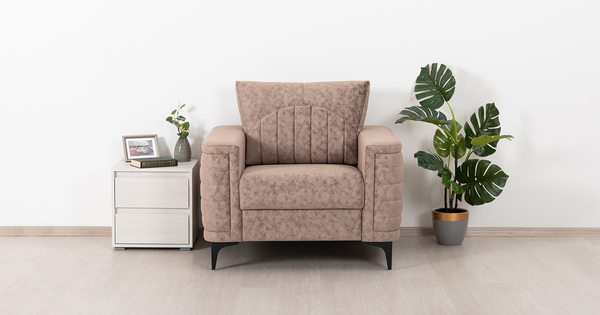 Кресло для отдыха Руди ТК 461 велюр бежевый