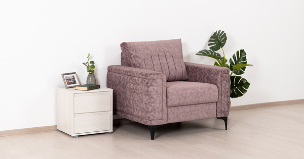 Кресло для отдыха Руди ТК 462 велюр сиреневый