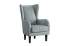 Кресло для отдыха Шеффилд рогожка Sherlock 975 серо-голубой