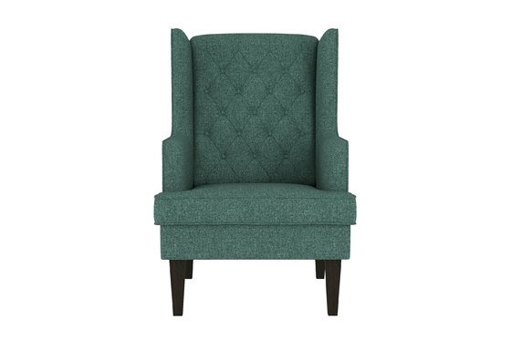 Кресло для отдыха Токио рогожка Sherlock 673 зеленый