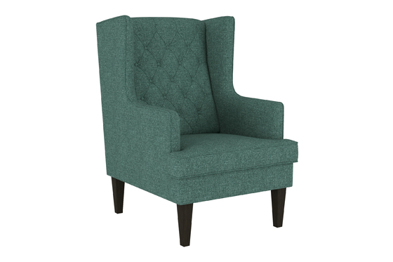 Кресло для отдыха Токио рогожка Sherlock 673 зеленый