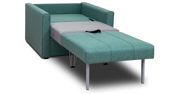 Кресло-кровать Лео (72) ТК 347 жаккард изумрудный