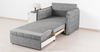 Кресло-кровать Виола (85) ТК 232 велюр серый