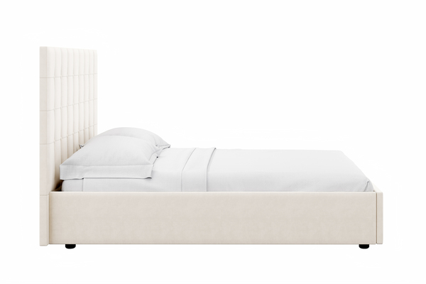 Кровать Celine 1600 велюр Вивальди 2 с ортопедическим основанием и подъемным механизмом