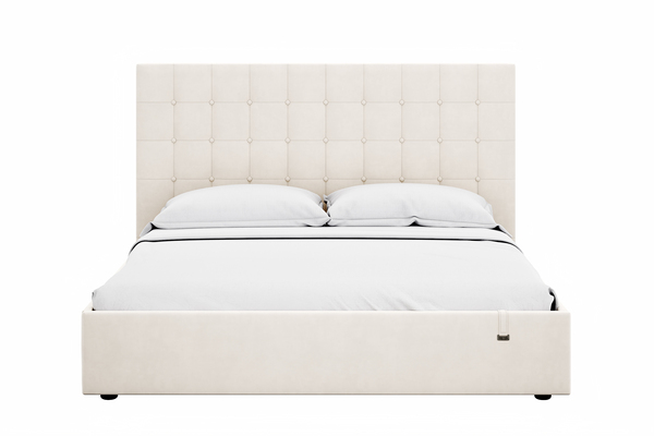 Кровать Celine 1800 велюр Вивальди 2 с ортопедическим основанием и подъемным механизмом