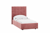 Кровать Celine 900 велюр Ультра коралл с ортопедическим основанием и подъемным механизмом