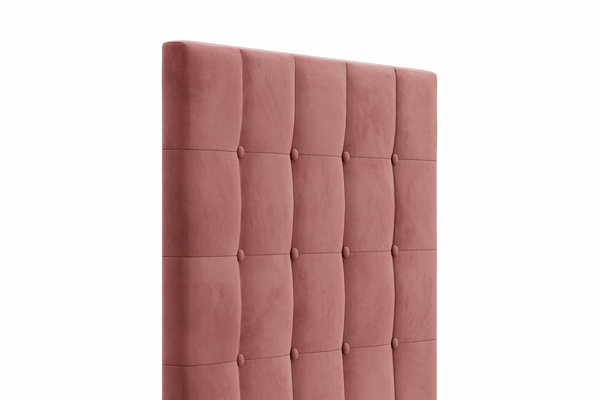 Кровать Celine 900 велюр Ультра коралл с ортопедическим основанием и подъемным механизмом