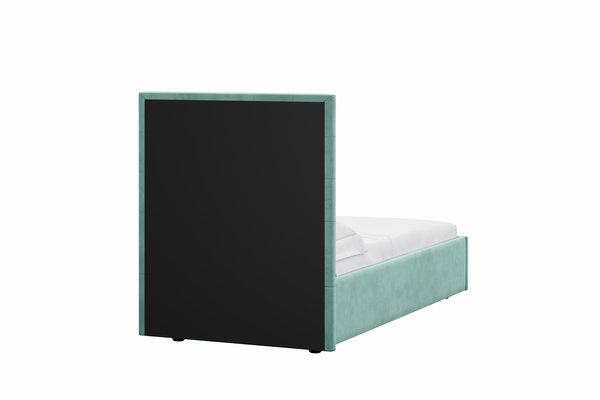 Кровать Celine 900 велюр Ультра минт с ортопедическим основанием и подъемным механизмом