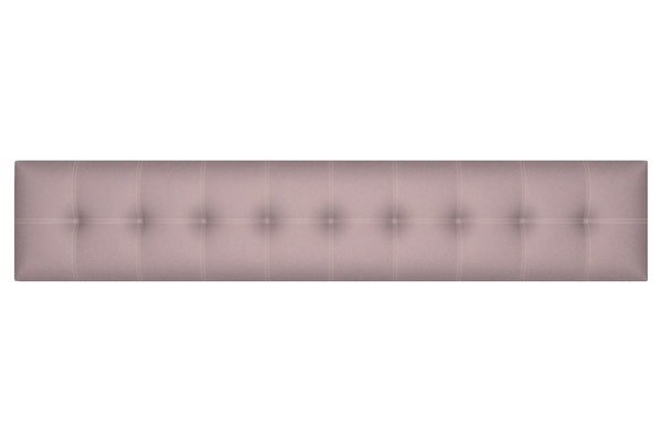 Кровать детская Фанк НМ 041.50 дуб сонома, белый с мягкой спинкой Дабл лекко ява велюр серо-розовый