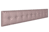 Кровать детская Фанк НМ 041.50 дуб сонома, белый с мягкой спинкой Дабл лекко ява велюр серо-розовый