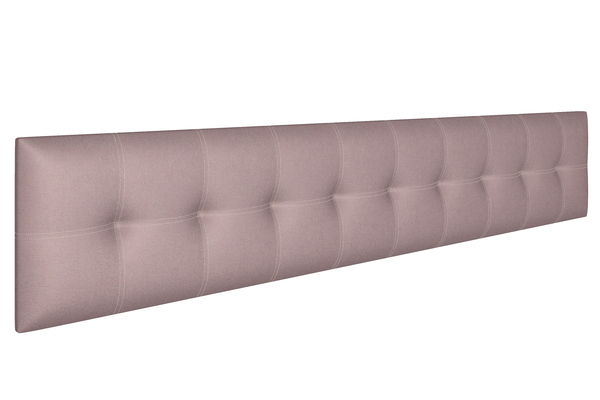 Кровать Оливия ИЧП 015.02 Х с мягкой спинкой Дабл лекко ява велюр серо-розвый