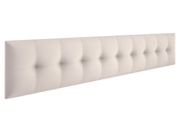 Кровать Оливия ИЧП 015.02 Х с мягкой спинкой Дабл велутто 16 велюр бежевый