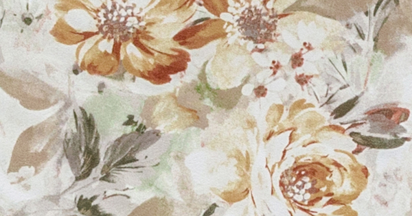 Кресло для отдыха Либерти ТК 228 велюр коричневые цветы