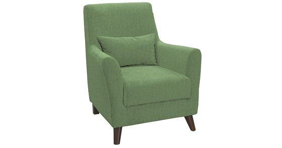 Кресло для отдыха Либерти ТК 231 шенилл лиственный зеленый