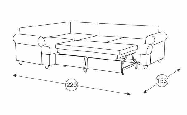 Мирта, угловой диван арт. ТД 313