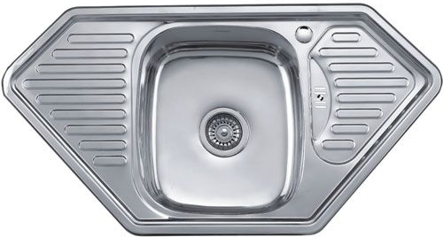 Мойка врезная "Premial" PL 9550B (нержавеющ. сталь, глянец/матовая)