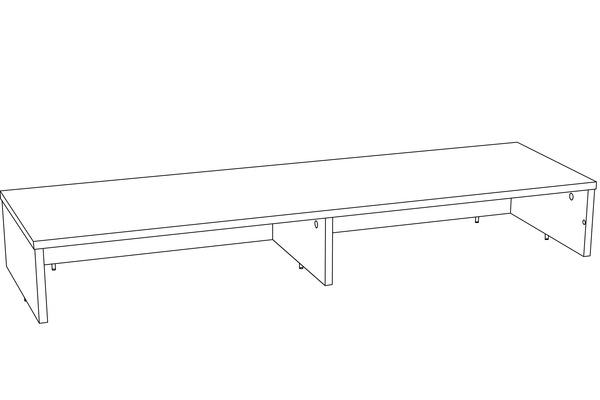 Надстройка для тумбы ТВА Livorno НМ 011.34-01 X дуб бунратти