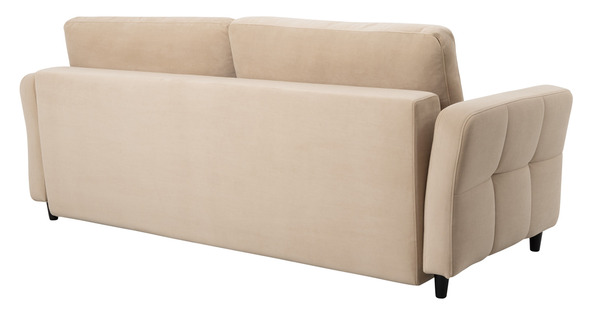 Диван-кровать прямой Невада ТД 569 велюр Vendetta 2 кремовый