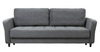 Диван-кровать прямой Невада ТД 571 велюр Vendetta 11 графитовый серый