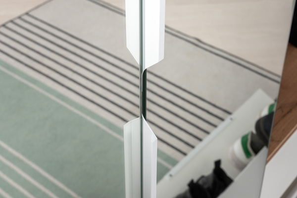 Прихожая Октава 15.123 белый PE шагрень, дуб вотан, белый PE шагрень ПВХ