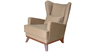 Кресло для отдыха Оскар ТК 312 велюр медово-коричневый