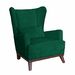 Кресло для отдыха Оскар ТК 316 велюр темно-зеленый малахитовый