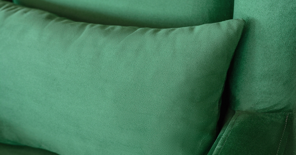 Кресло для отдыха Оскар ТК 316 велюр темно-зеленый малахитовый