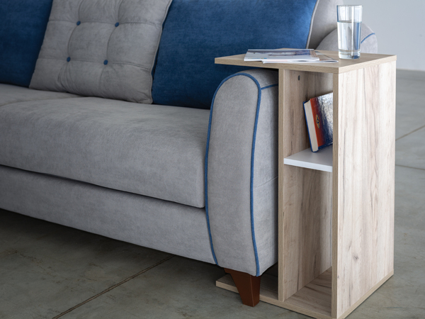 Подставка Лайт 03.290 дуб серый CRAFT, белый премиум