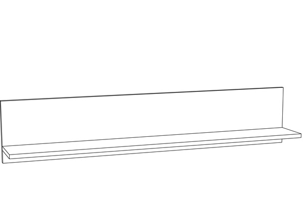 Полка Livorno НМ 011.60-01 Х дуб бунратти