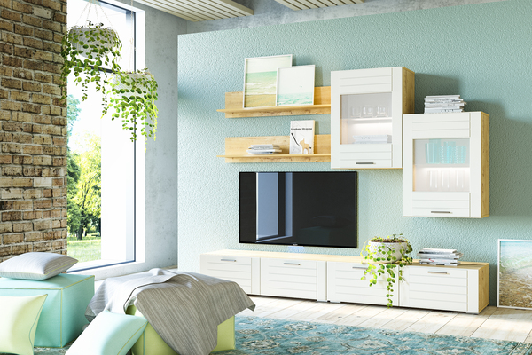 Полка Livorno НМ 011.60-01 Х дуб бунратти