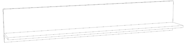 Полка Монэ НМ 011.60-02 Х дуб бунратти