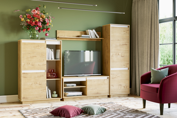 Полка VIRGINIA НМ 011.62 дуб бунратти