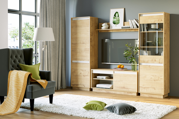 Полка VIRGINIA НМ 011.62 дуб бунратти